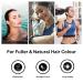 Mina ibrow Henna Hair Color Refill Pack - Dark Brown | Long-Lasting Natural Spot Coloring and Professional Tinting Powder | Water-Proof & Smudge-Proof | Ammonia-Free & Lead-Free | 100% Gray Coverage | Vegan | 120 Applications - Buy Online on GoSupps.com