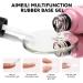 AIMEILI 4 in 1 Rubber Base Gel & Top Coat Set - 2 x 10ML Soak Off UV LED Gel Nail Polish for Glossy & Long Lasting Manicure - Buy Online on GoSupps.com