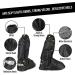 Comfecto Water Resistant Motorcycle Boot Shoe Covers Men 10-11 | Reflective Heels, Zipper & Elastic Bands | Outdoor Hiking, Camping, Fishing - Buy Online on GoSupps.com