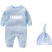 Culbutomind Baby Twins Bodysuits Double Trouble Newborn Romper Set Blue BT 0-3 Months - Buy Online on GoSupps.com