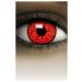 FXCONTACTS Colored Halloween contact lenses red devil soft 2 pieces (1 pair) -50 diopters with presumption easy -to -use red daily lenses perfect for Halloween Mardi Gras Fastnacht carnival 2.5 diopters 14.20 millimeters 2