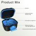 BVN Leak-Proof Prosthesis Box | Sustainable Denture Box with Sieve | Ideal for All Ages - Black & Blue - Buy Online on GoSupps.com