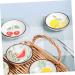 Milisten 3pcs Mini Dip Plates Small Compartment Plates Ice Cream Bowl Mustard Bowl Cereal Bowl Lotus Crystal Candle Holder Mini Serving Dish Kitchen Bowls Soup Ceramics Vintage Small Plate - Buy Online on GoSupps.com