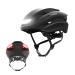 Lumos Ultra Smart Bike Helmet | Customizable Front and Back LED Lights with Turn Signals | Road Bicycle Helmets for Adults: Men, Women Charcoal Black without MIPS M-L (21-1/4 to 24 / 54 to 61cm)