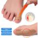 Self-Adhesive Big Toe Corrector Straps - 12 Pieces Hallux Valgus Brace Tape (Complexion) - Buy Online on GoSupps.com