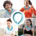 Cooling Neck Wraps | Naked Cooler Reusable & Portable Cooling Collars for Sports & Office Use - Blue - Buy Online on GoSupps.com