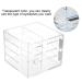 QKISS Eyelash Storage Box - 8 Layer Organizer for False Eyelashes & Extension Tools | Perfect Glue Palette Holder - Buy Online on GoSupps.com
