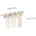 Healeved Fashionable Diamond Hair Accessories Hair Comb Wedding Hair Clip Women Headpiece Hair Accessories for Women Wedding Hair Accessories Sparkly Hair Clip Bridal Hair Accessories - Buy Online on GoSupps.com