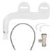 Non Electric Bidet G3/8 Non Electric Bathroom Bidet Toilet Seat Attachment Water Spray Double Nozzle