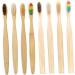 FRCOLOR 40 Pcs Wooden Toothbrushes - Eco-Friendly Bristle Toothbrushes for Adults - International Shipping Available - Buy Online on GoSupps.com