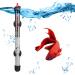 MODUODUO Aquarium Heater Submersible Betta Fish Tank Heater with Suction Cups Auto Thermostat Heater for Marine Saltwater and Freshwater (100W) - Buy Online on GoSupps.com
