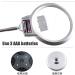 Magnifying Glasses with Light Stand 2.5X 5X Lighting Desktop Super Large Double Lens Sturdy Bracket with 2 Bright LED Lights Desktop Magnifying Glass Lamp with Magnifying Glass Reading Light. - Buy Online on GoSupps.com