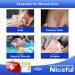 Niceful 10 Pcs Waterproof Silicone Foam Dressing 1.6x2 for Wounds - HSA/FSA Eligible & Absorbent Bed Sore Bandages - Wound Care Dressing (10 Dressings) - Buy Online on GoSupps.com