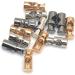 Hole Cord Lock Stopper spring buckle Cord Locks Toggles 30pcs/lot round metal alloy stoppers toggle cord locks Drawstring lock 4mm hole nickle black gold(Gold) 20mmx8mm Gold - Buy Online on GoSupps.com