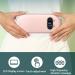 Samnuerly Portable Wireless Waist Pillow - 3 Heat Levels & Vibration Modes - Menstrual Pain Relief for Women & Girls - Pink - Buy Online on GoSupps.com