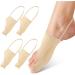 WXHZHQ toe separator for overlapping toes orthopedic bale rail pain relief for large toe bales non-surgical toe bale corrector valgus toe smoothing Skin L