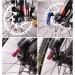 Plattbk Quick Clamping Set for MTB & Street Racing Bikes - Quick-Tensioning Skewers Front & Back Spokes Black - Buy Online on GoSupps.com