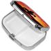 Shop Cowboy West Printed Square Pill Box - Portable Travel Medicine Organizer - Buy Online on GoSupps.com