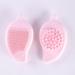 jlceh Silicone Face Scrubber Double Side Silicone Face Scrub Brush Manual Hair Scrubber Handheld Scrubber for Deep Cleaning Skin Solid Powder - Buy Online on GoSupps.com
