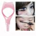 Elandy 2 PCS Pink Plastic Eyelash Mascara Guard & Comb - Perfect Lash Separator Applicator Guide - Buy Online on GoSupps.com