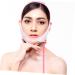 CANIGHT 1pc Inflatable Face Strap Face Strap Double Chin Face Lifting Strap Thin Face Strap Fabric Pink - Buy Online on GoSupps.com