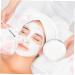SKISUNO Beauty Facial Masks Brush Bowl Fan Applicator for Peel Makeup Cosmetic Spatula Beauty Salon Brush Butters Facial Mask Brush Body Skin Care White Aluminum Foundation Brush - Buy Online on GoSupps.com
