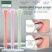 Dcniyt Double-Sided Tongue Cleaner - Soft Silicone Head for Gentle Oral Hygiene | Green & Purple - Buy Online on GoSupps.com