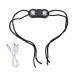 Get Restful Sleep with 5 Strength Anti-Snoring Devices - Chin Strap Nose Vents & Snoring Solutions - Electric Sleep Aid Device with Chin Massage for Optimal Comfort