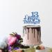 Tenhaisi Navy Blue 13 Official Teenager Cake Topper for Happy 13th Birthday Cake Topper Glitter Teens 13th Birthday Cake Decoration - 13 Years Old Birthday Anniversary Party Supplies - Buy Online on GoSupps.com