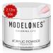 Modelones Acrylic Powder, 2.12oz Clear Acrylic Powder Professional Acrylic Nail Powder for Nail Extension French Nail Art 3D Flowers, Nail Carving, Beginner-Friendly, and Long-Lasting, No Nail Lamp Needed A1-Clear