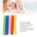 5pcs BPA-Free Baby Teeth Feeding Tubes - Food-Grade Silicone Freezable & Cookable Infant Teething Toys - Buy Online on GoSupps.com