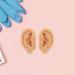 GALPADA 1 Pair Silicone Ear Model - Realistic Artificial Ear Mold for Picking Training - Fake Body Part for Piercing Acupuncture Practice Classroom and Home Decor - Buy Online on GoSupps.com
