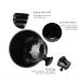 Plastic Shaving Bowl for Men - 2 Colors | Ideal Foam Cream Bowl for Home Use - Black - Buy Online on GoSupps.com