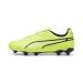 PUMA Unisex Kids King Match Fg/Ag Jr Track and Field Shoe 35.5 EU Electric Lime Puma Black Poison Pink