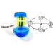 Parallel Halo Power Wrist Ball - Auto Start Gyroscope Ball for Wrist & Forearm Exercises | Arm Strengthener for Muscle & Bone Strength - Blue - Buy Online on GoSupps.com