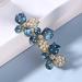Yheakne Vintage Flower Pearl Hair Clip - Decorative Retro Hairpin for Women & Girls (Blue) - Buy Online on GoSupps.com