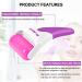 2 Pack Ice Roller for Face, Eyes & Body Relief - Skin Care Tool for Migraine Relief & Blood Circulation - Blue & Pink - Buy Online on GoSupps.com