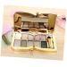DOITOOL 3pcs Pearlescent Eyeshadow Palette Set - International Shipping Available | Best Eye Makeup Collection - Buy Online on GoSupps.com
