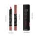 Ownest Beauty KYDA 6 Colors Matte Crayon Lipstick Set - High Pigment Velvet Finish 6pcs - Buy Online on GoSupps.com