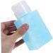 DRESSOOS Nail Gel Polish Gel Nail Polish Pump Dispenser Nail Polish Remover Bottle Nail Polish Remover Dispenser Pump Makeup Remover Container Travel Tool Mini Plastic 6x5x13cm Blue - Buy Online on GoSupps.com