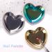 Bodhi2000 Stainless Steel Heart Shape Nail Art Plate - Nail Polish Palette & Manicure Tool | International Shipping - Buy Online on GoSupps.com