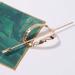 Dervivea Geometry Hair Stick Barrette Minimalist Oval Hair Cuff Hairpin Boho Oval Circle Hair Bun Pin Gold Ponytail Holder Hairpin Clips Decorative Hair Accessories for Women and Girl Headdress - Buy Online on GoSupps.com