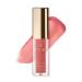 Jouer Essential Tinted Hydrating Lip Oil Gloss Moisturizing Dry Lip Treatment Serum - Fragrance Free Tinted Lip Oil - Jojoba Seed Oil and Apricot Oil Formula R ve - Sheer Muted Pink