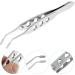 Stainless Steel Meibomian Gland Expressor - Premium Eyelid Tweezers for Dry Eyes - Buy Online on GoSupps.com