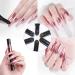 SMTHOME 2 Pieces Chrome Air Cushion Nail Powder Pens for Holographic Metallic Manicure - Red+Blue - Buy Online on GoSupps.com