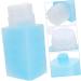 HAPINARY Alcohol Dispenser Makeup Remover Container Push down Pump Dispenser Nail Polish Remover Dispenser Pump Mini Water Dispenser Nail Polish Remover Bottle Plastic Travel Gel Square 6x5x13cm Blue - Buy Online on GoSupps.com