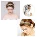 JZK Gold Leaf Tiara - Roman Goddess Hair Crown for Weddings Birthdays & Parties - Buy Online on GoSupps.com