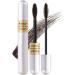 Lash Mascara | Double Effect Lengthening Waterproof Mascara Black | Lengthening Voluminous Mascara for Lifting Curling Multiplying Eye Makeup Brown - Buy Online on GoSupps.com