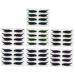 SOESFOUFU 28 Pairs Glitter Eyeliner Water Proof Tape Lashes Eyeliner Stickers Plastic Applique Strip 1 count (Pack of 1) As Shown 1