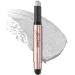 FOCALLURE No Crease Eyeshadow Stick  Creamy Eye Shadow Stick  Matte & Shimmer Eyeshadow Pencil  Smudge-proof  Waterproof  Built-in Smudger  TULLE 19 TULLE